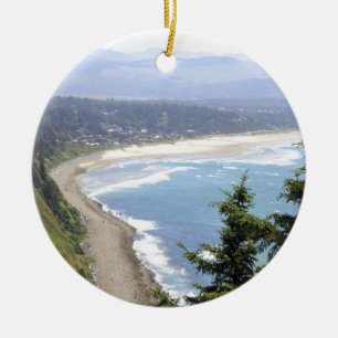 Oregon-Küsten-Ansicht Keramik Ornament