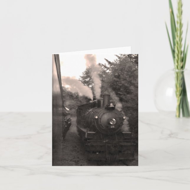 Oregon-Küsten-landschaftliche Eisenbahn Notecard Karte (Vorderseite)