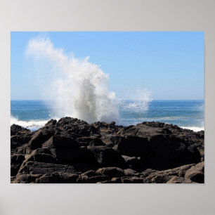 Oregon-Küsten-Plakat Poster