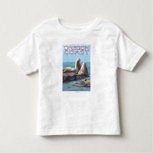 Oregon-Küsten-Seelöwen Kleinkind T-shirt