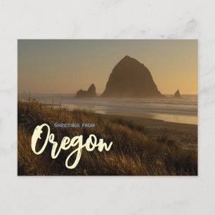 Oregon Küstenpanorama Reise Postkarte