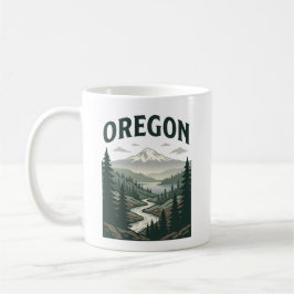Oregon Landschaftserbe Kaffeetasse
