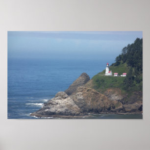 Oregon Leuchtturm Poster