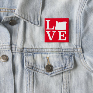 Oregon LIEBE White Button