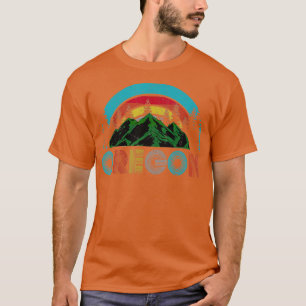 Oregon Mountains Outdoor Camping Hiking s Gift T-Shirt