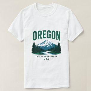 Oregon Pacific Coast Wilderness-Abenteuer T-Shirt