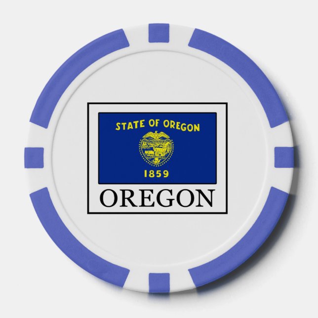 Oregon Pokerchips (Vorderseite)
