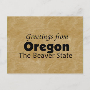 Oregon Postkarte