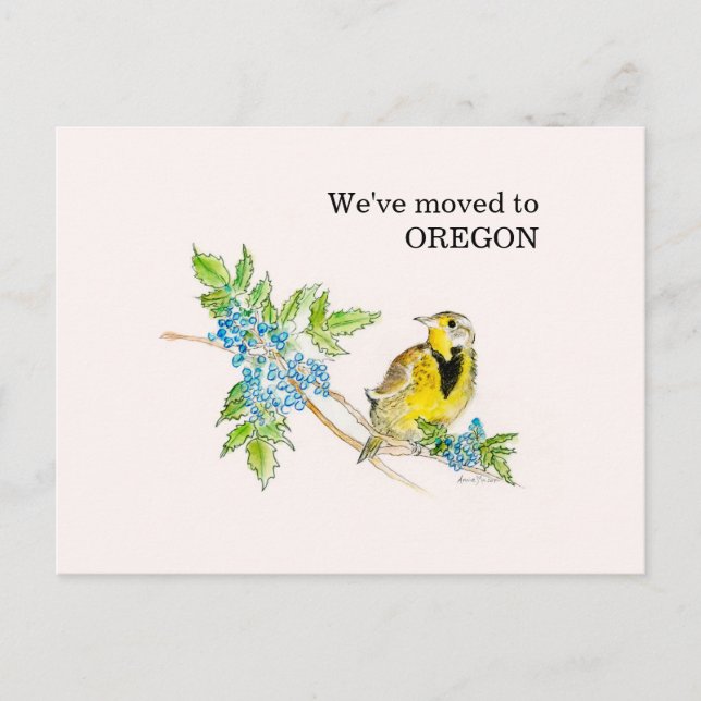 Oregon Postkarte (Vorderseite)