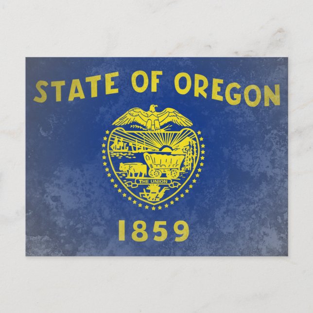 Oregon Postkarte (Vorderseite)