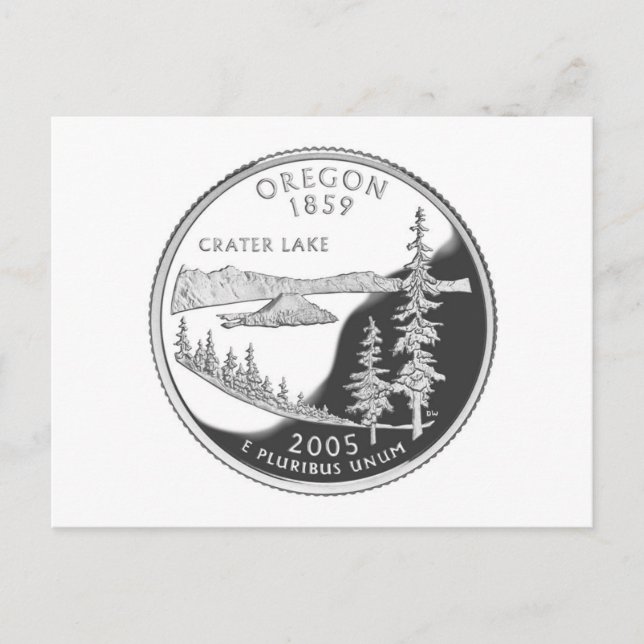 Oregon Postkarte (Vorderseite)