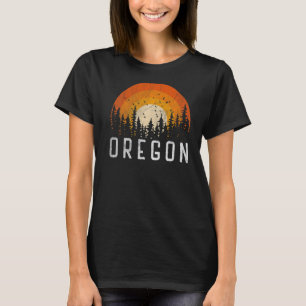 Oregon Retro Style Vintager 70er 80er 90er Männer T-Shirt