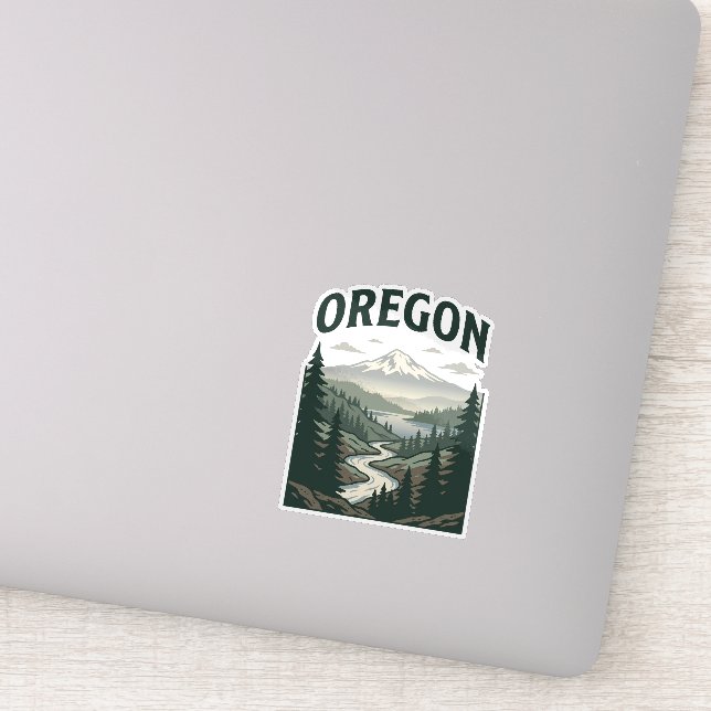 Oregon Scenic Heritage Aufkleber (Detail)