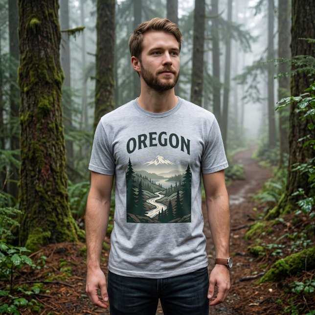 Oregon Scenic Heritage T-Shirt (Von Creator hochgeladen)