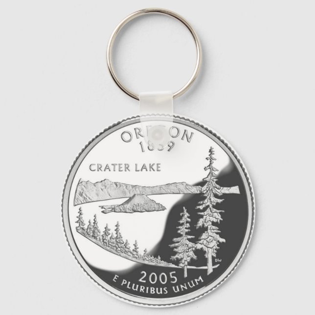 Oregon Schlüsselanhänger (Vorderseite)