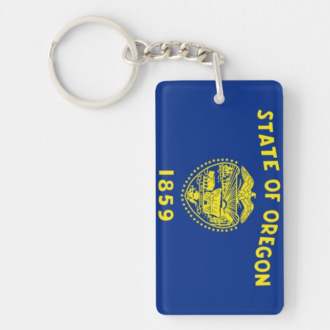 Oregon Schlüsselanhänger (Vorderseite)