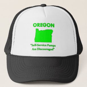 Oregon - Selbstbedienungspumpen werden entmutigt Truckerkappe
