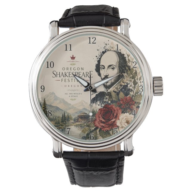 Oregon Shakespeare Festival  Armbanduhr (Vorderseite)