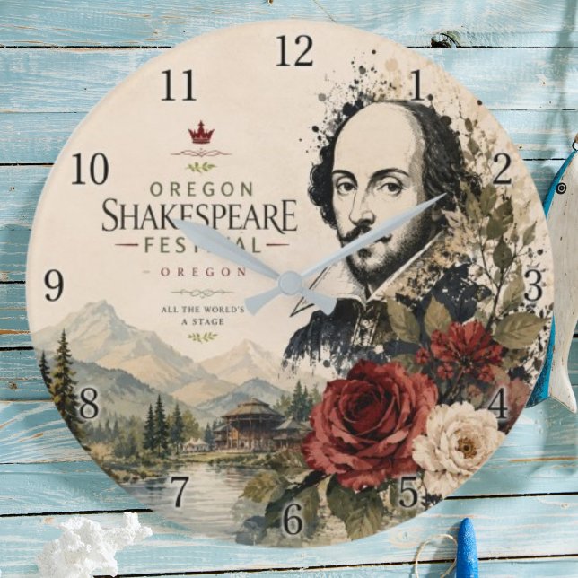 Oregon Shakespeare Festival  Große Wanduhr (Von Creator hochgeladen)