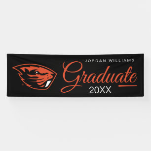 Oregon Staat Beavers Biberkopf Banner