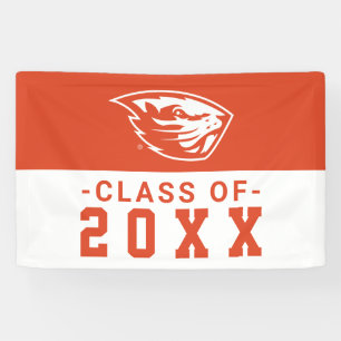Oregon Staat Beavers Biberkopf Banner
