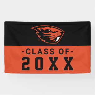 Oregon Staat Beavers Biberkopf Banner