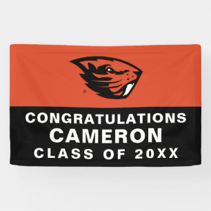 Oregon Staat Beavers   Biberkopf Banner