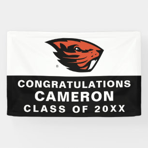 Oregon Staat Beavers   Biberkopf Banner