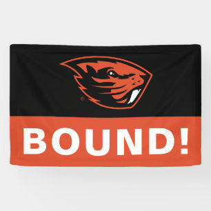 Oregon Staat Beavers Biberkopf Banner
