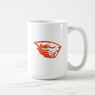 Oregon Staat Beavers Biberkopf Kaffeetasse