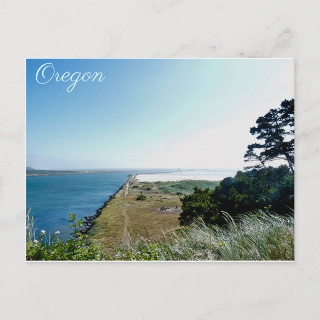 Oregon Staat Postkarte (Vorderseite)