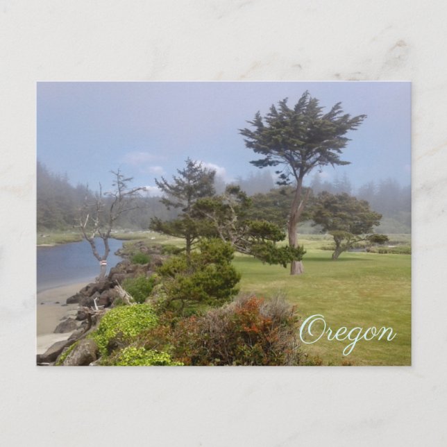 Oregon Staat Postkarte (Vorderseite)
