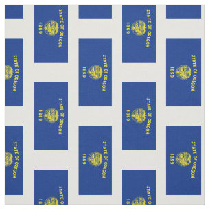 Oregon-Staats-Flagge Stoff