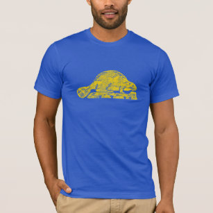 Oregon-Staats-Flaggegrunge-Biber-Salem-Liebe T-Shirt
