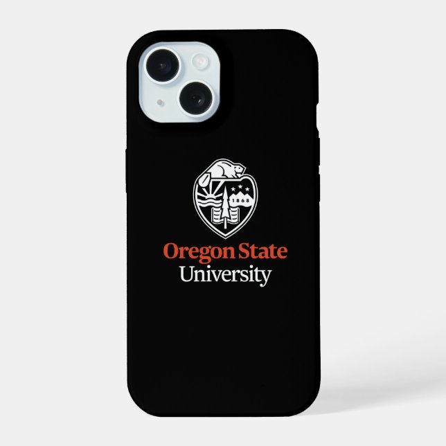 Oregon State University iPhone 15 Hülle (Rückseite)