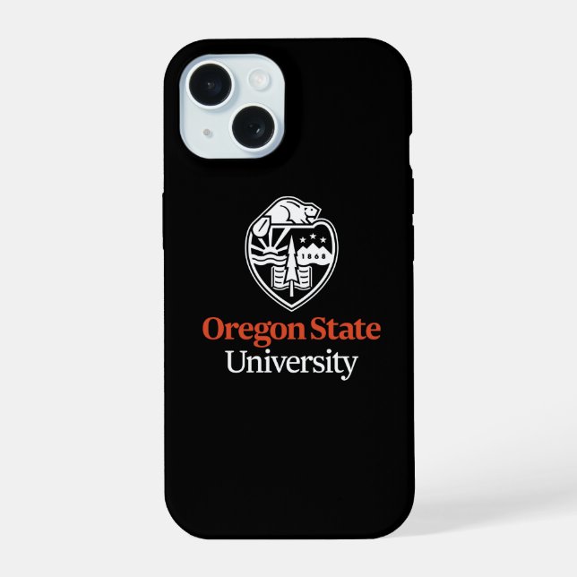 Oregon State University iPhone 15 Hülle (Rückseite)