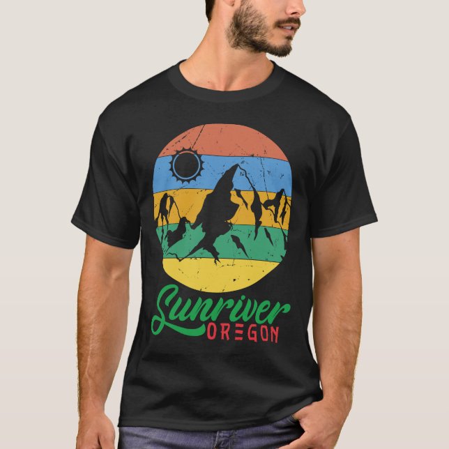 Oregon Sunriver Souvenir Oregon T-Shirt (Vorderseite)