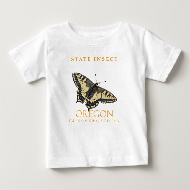 Oregon Territory Insecke Das Oregon Frack Baby T-shirt (Vorderseite)
