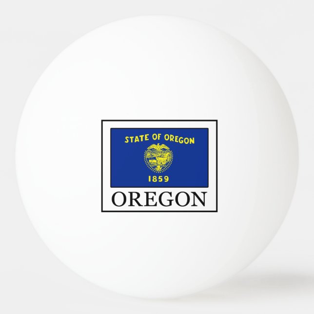 Oregon Tischtennisball (Vorderseite)
