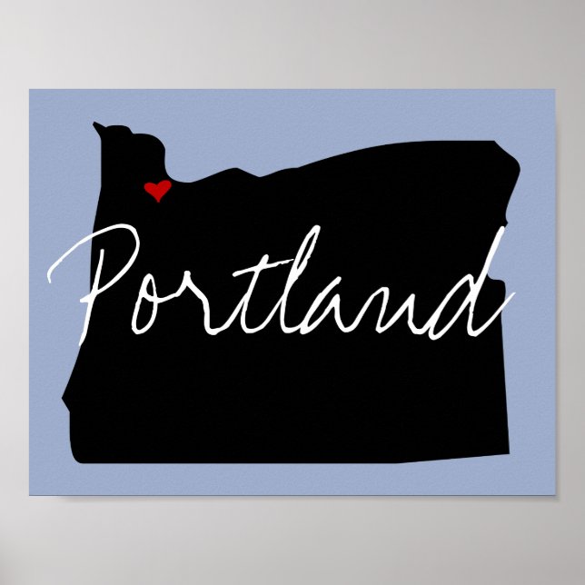 Oregon Town Poster (Vorne)