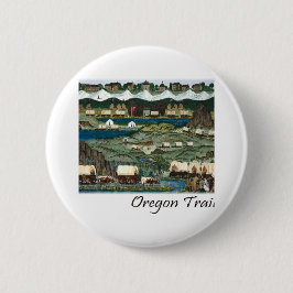 Oregon Trail Button