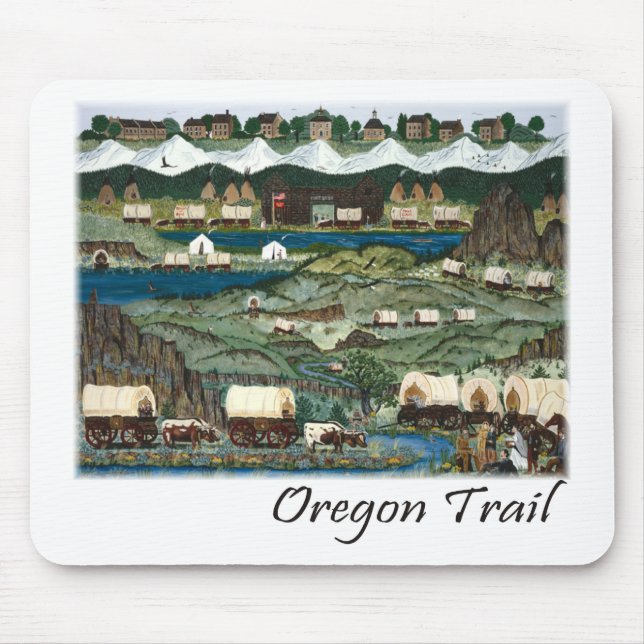Oregon Trail Mousepad (Vorne)