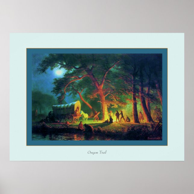 Oregon Trail Poster (Vorne)