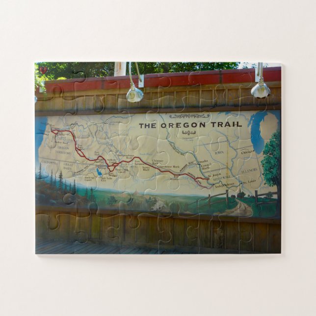 Oregon Trail Puzzle (Horizontal)