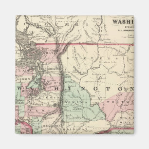 Oregon und Washington Magnet