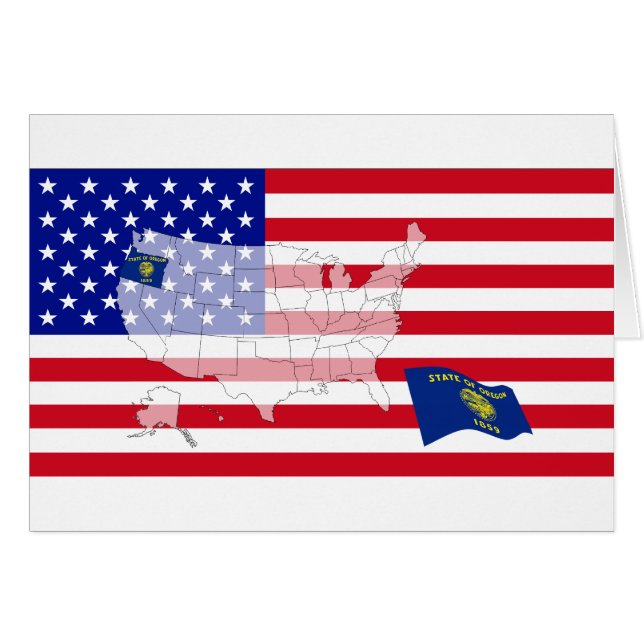 Oregon, USA (Vorderseite (Horizontal))