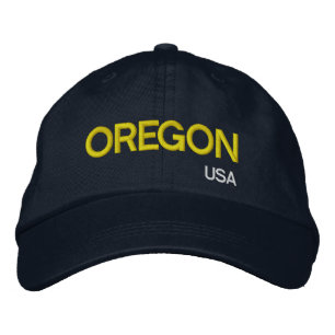 Oregon* USA Navy Baseball Cap Bestickte Kappe