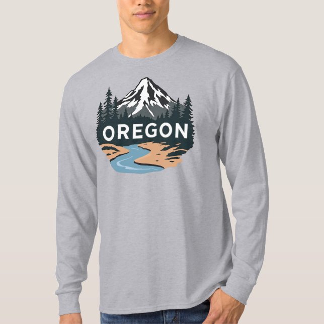 Oregon USA T-Shirt (Vorderseite)