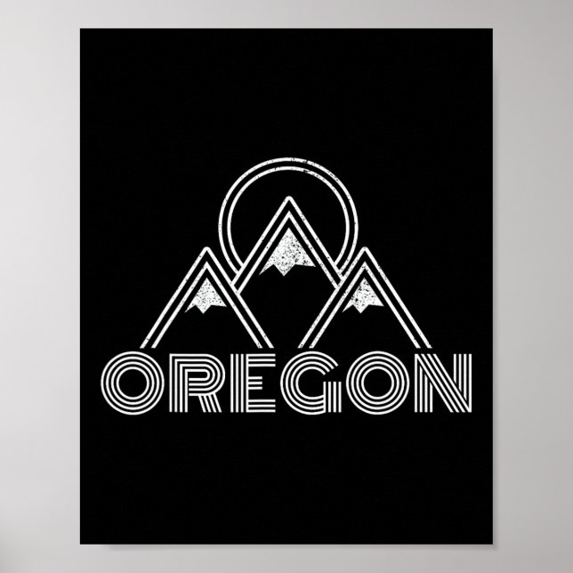 Oregon Vintag Retro Albergo Colmanicchio Poster (Vorne)