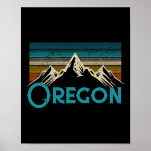 Oregon Vintage-Souvenir Poster